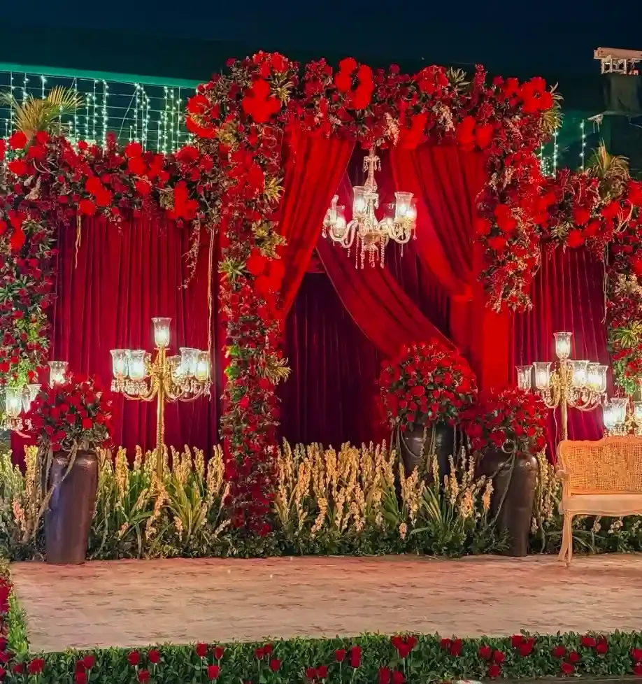 Royal Crimson Mandap